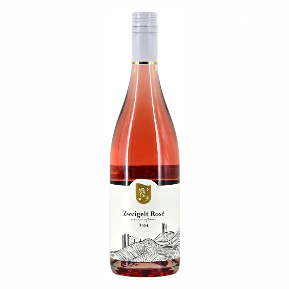 Wino Kazimierskie Wzgórza Zweigelt Rose 11,5% różowe wytrawne 750 ml