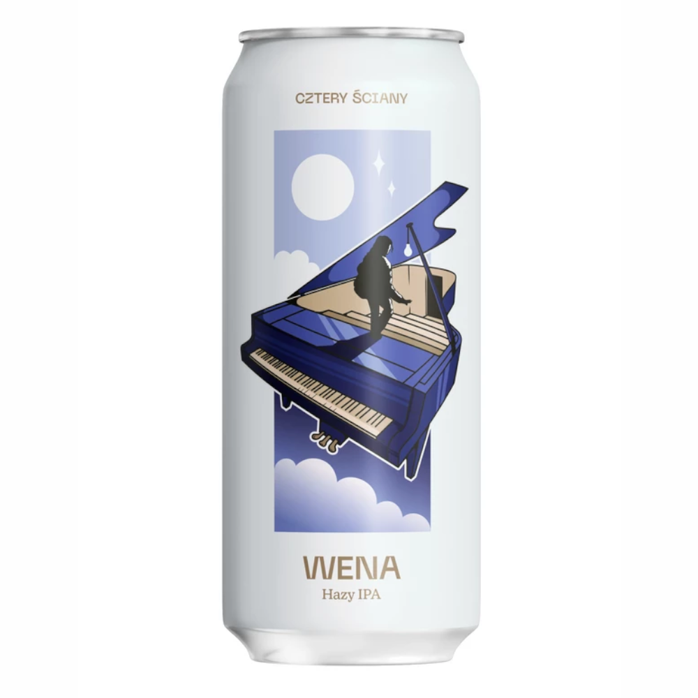 Piwo Cztery Ściany Wena - Hazy IPA 500 ml puszka