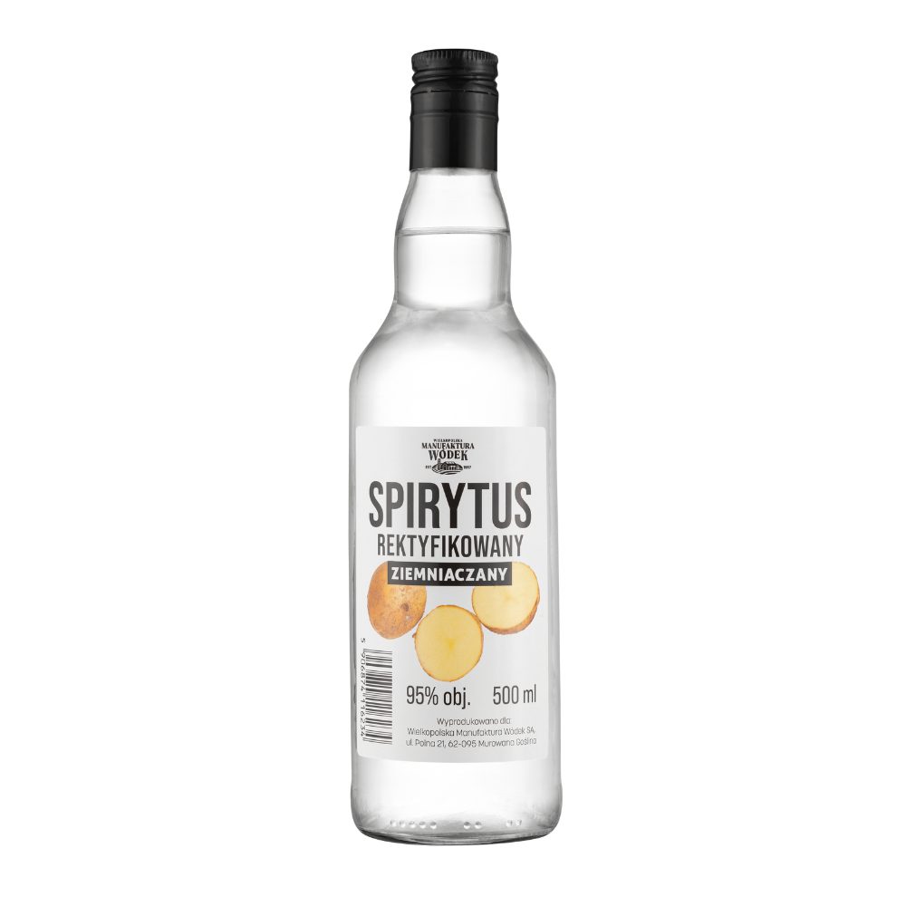 Spirytus Wielkopolski Ziemniaczany Wielkopolska Manufaktura Wódek 95% 500 ml