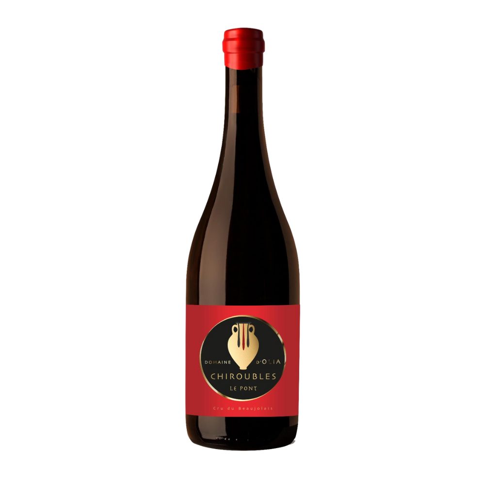 Wino Domaine D'Olia Chiroubles le Pont Gamay 2023 13,5% czerwone wytrawne 750 ml