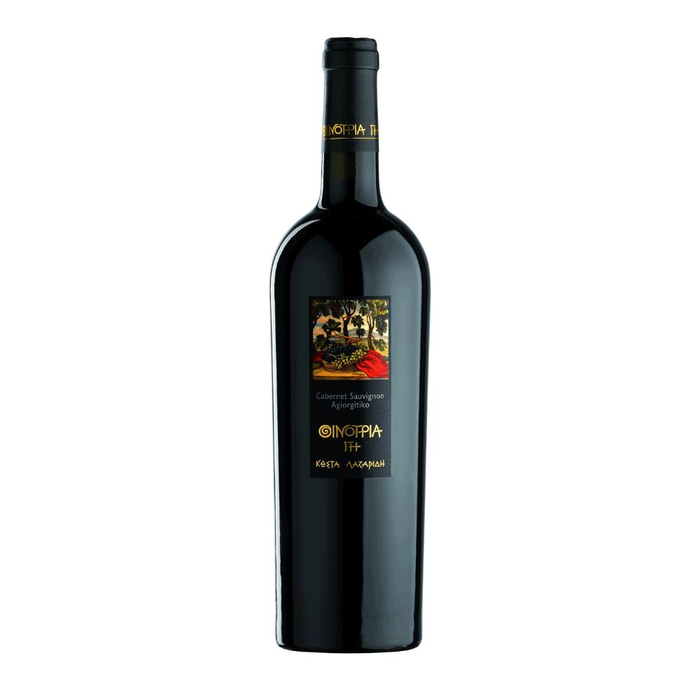 Wino Oenotra Land Cabernet Sauvignon Agiorgitiko 2023 14% czerwone wytrawne 750 ml