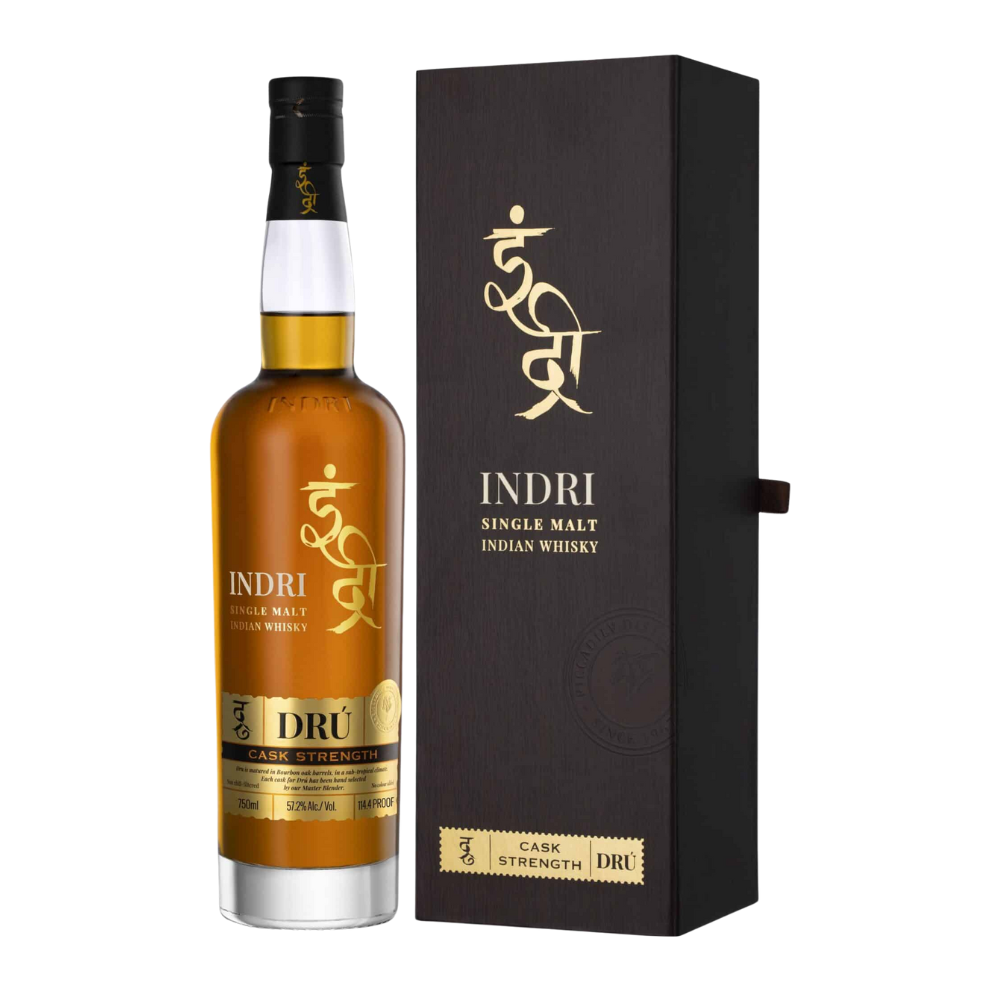 Whisky Indri Dru Single Malt 57,2% 700 ml