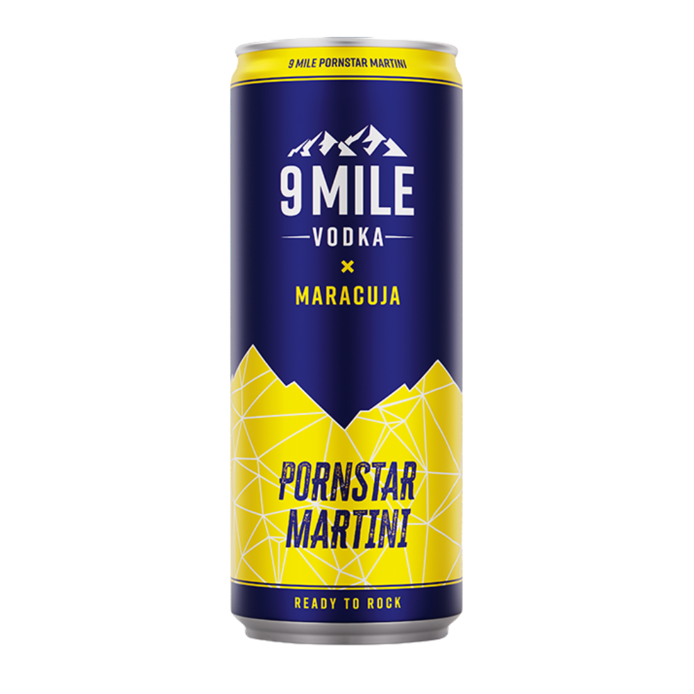 RTD 9 Mile Pornstar Martini 10% 330 ml