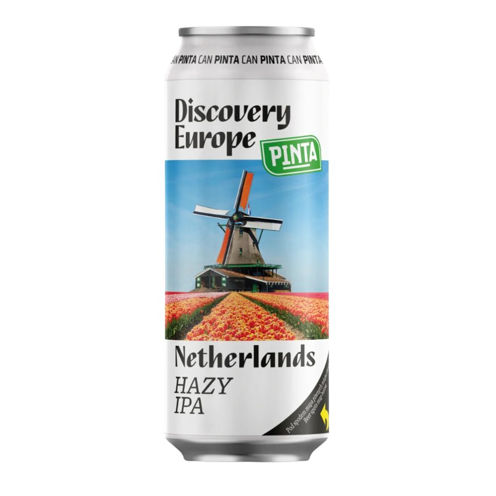 Piwo Pinta Hazy Discovery Europe Netherlands Hazy IPA 6,5% 500 ml puszka DRS