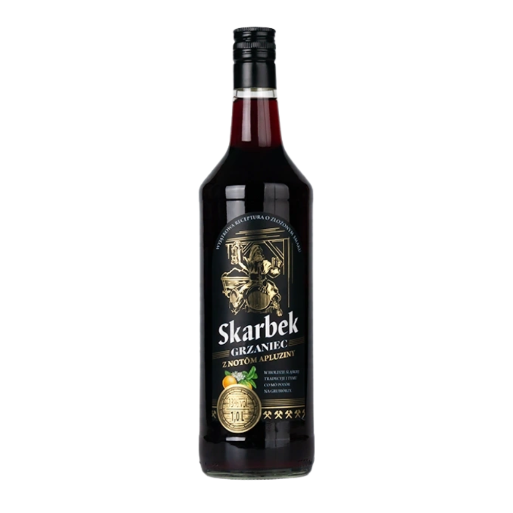 Grzaniec Skarbek 13% czerwone słodkie 1000 ml