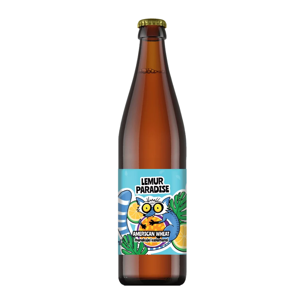 Piwo Łańcut Lemur Paradise 4,7% 500 ml