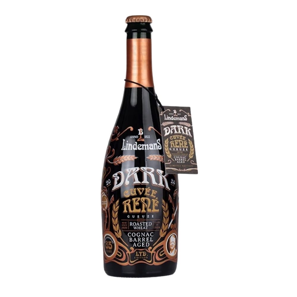 Piwo Lindemans Gueuze Dark Cuvee Rene Cognac BA 8% 750 ml
