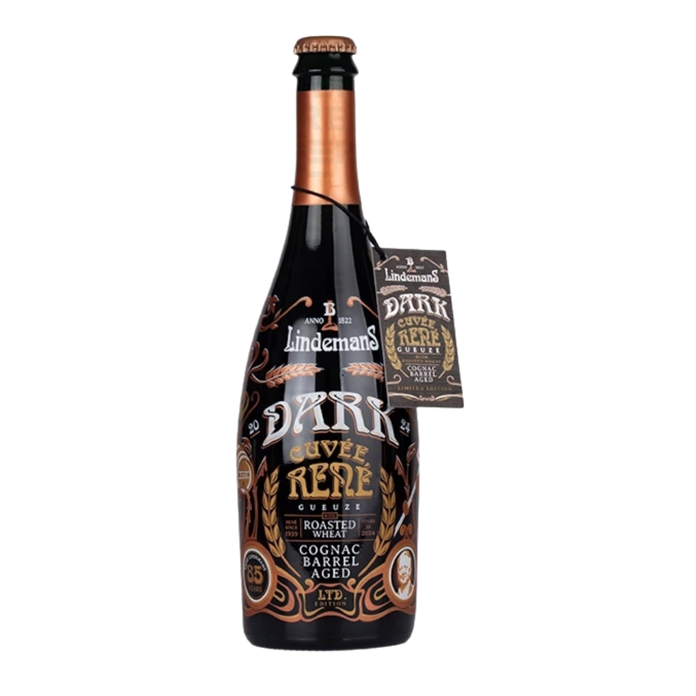 Piwo Lindemans Gueuze Dark Cuvee Rene Cognac BA 8% 750 ml