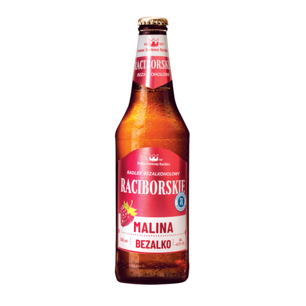 Piwo Raciborskie Radler Malina 0,5% 500 ml