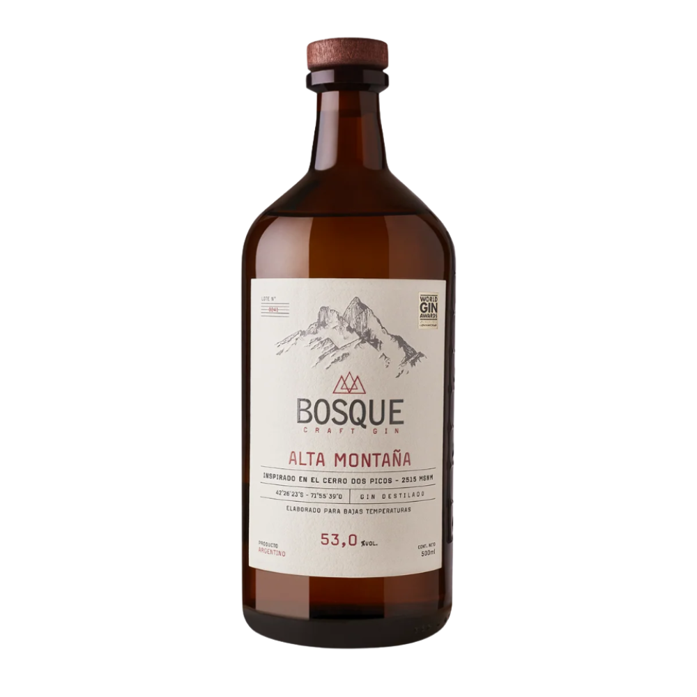 Gin Bosque Alta Montana 53% 500 ml