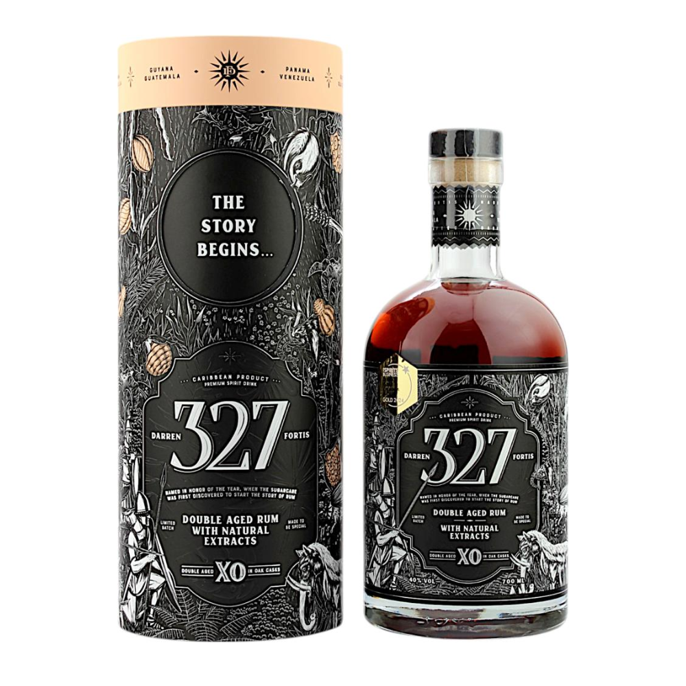 Rum 327 XO 40% 700 ml Tuba