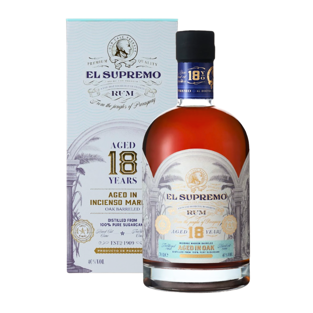 Rum El Supremo 18YO 40% 700 ml kartonik