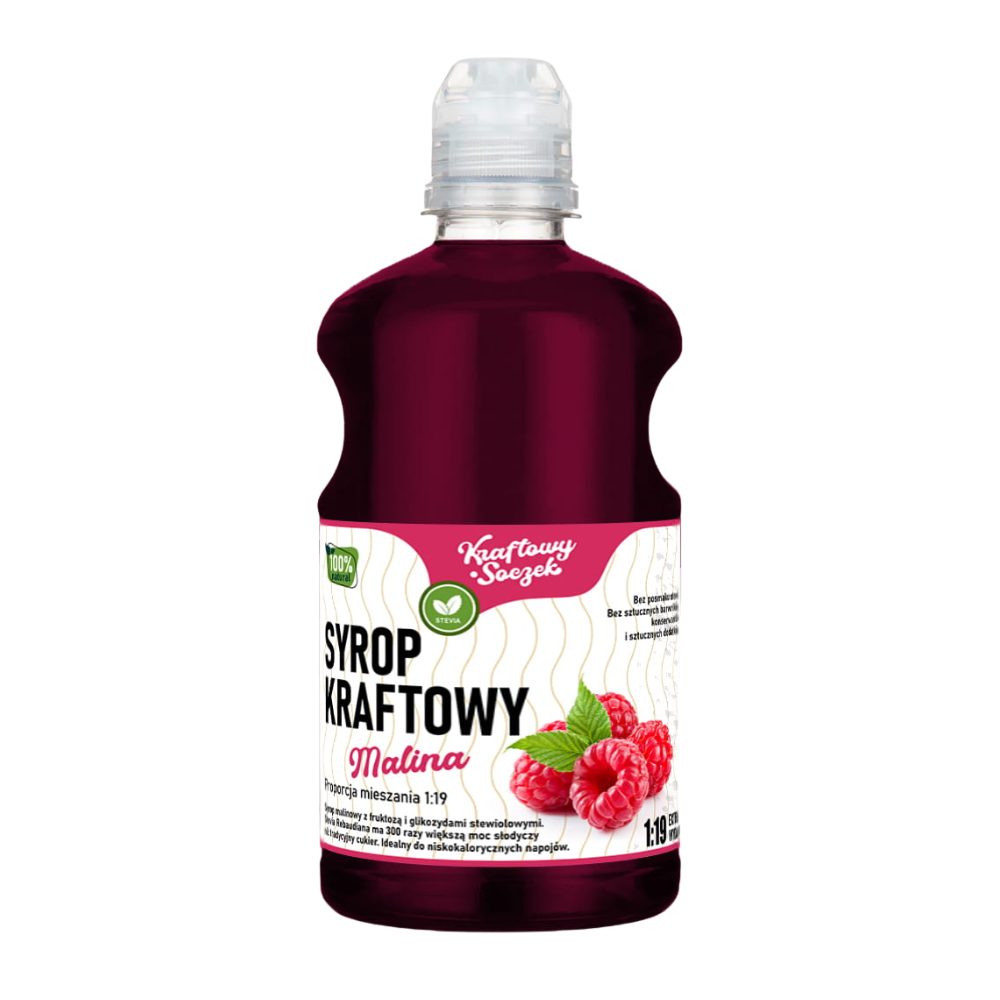 Syrop Kraftowy Malina 500 ml