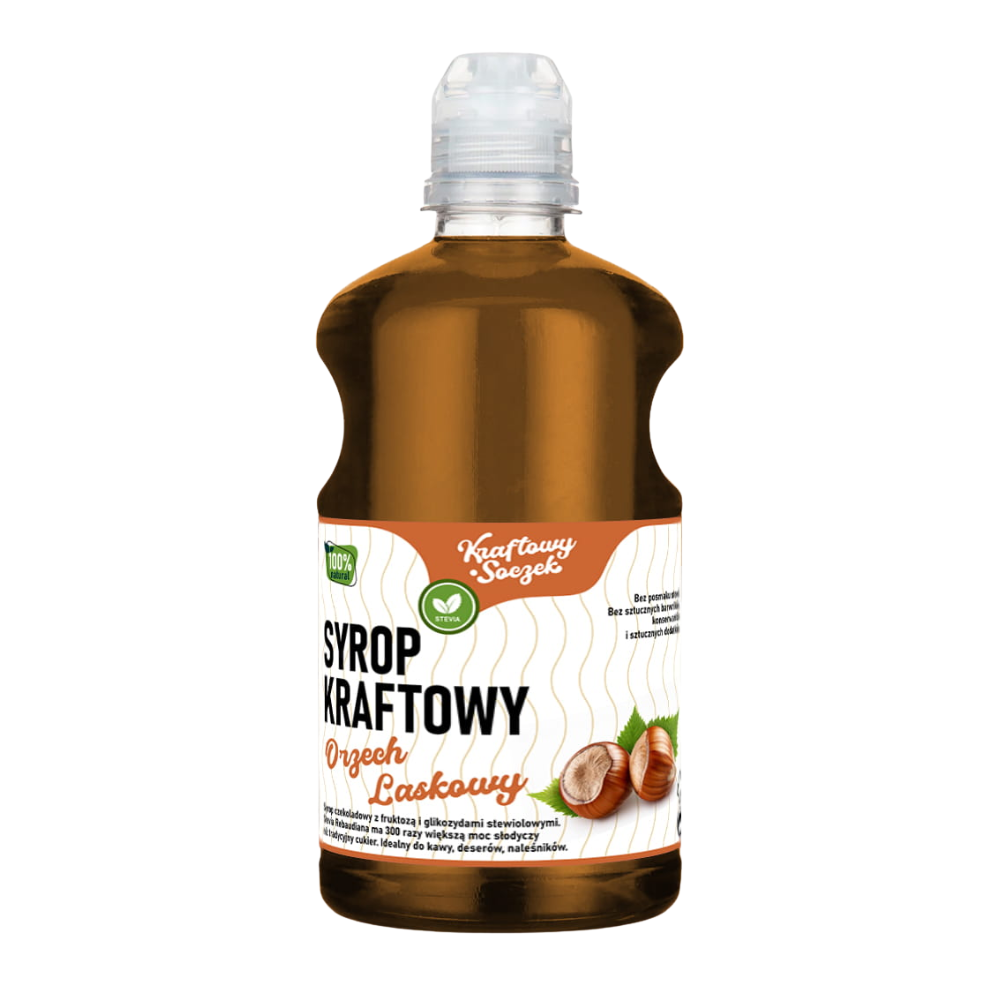 Syrop Kraftowy Orzech Laskowy 500 ml