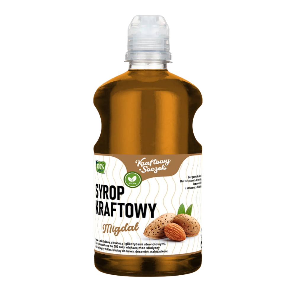 Syrop Kraftowy Migdał 500 ml