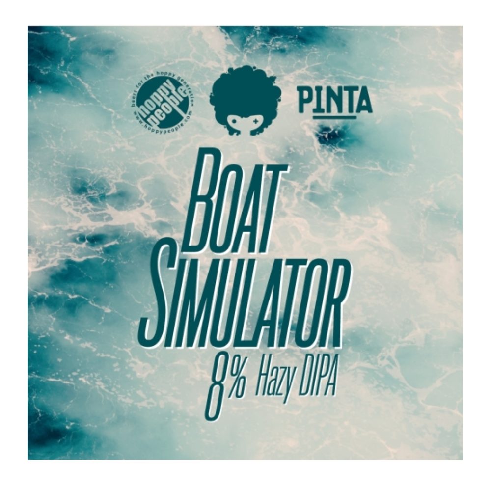 Piwo Pinta Boat Simulator Hazy Double IPA 8% 440 ml puszka
