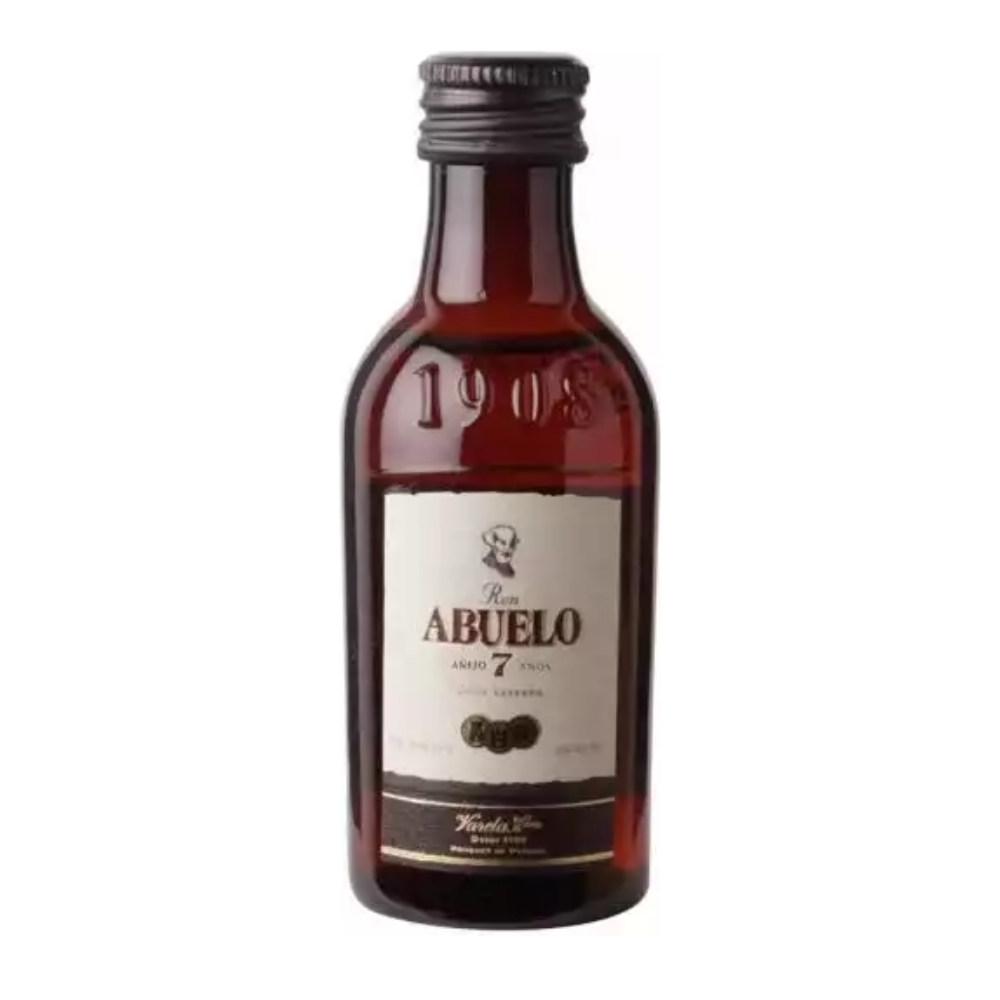 Rum Abuelo Anejo 7YO 40% 50 ml