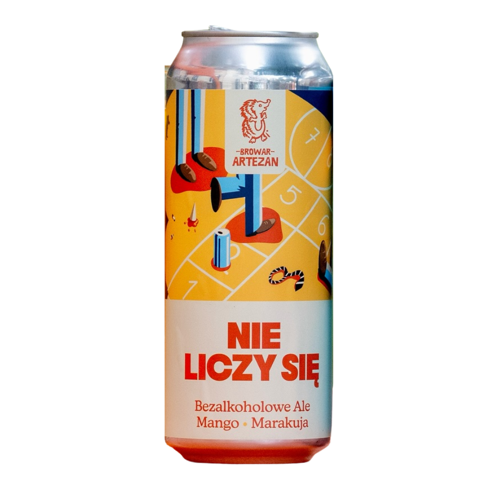 Piwo Artezan Nie Liczy Się Mango, Marakuja Ale 0% 500 ml puszka