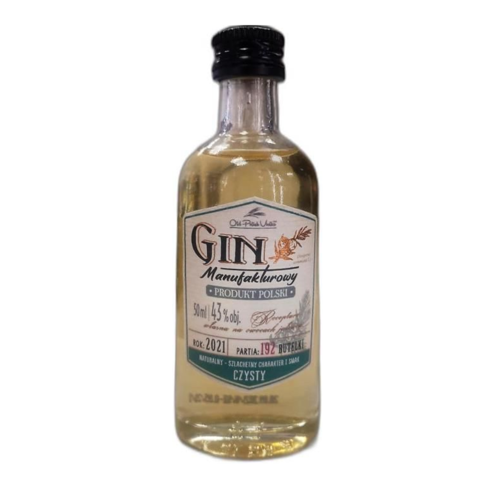 Gin Manufakturowy Czysty 2021 43% 50 ml