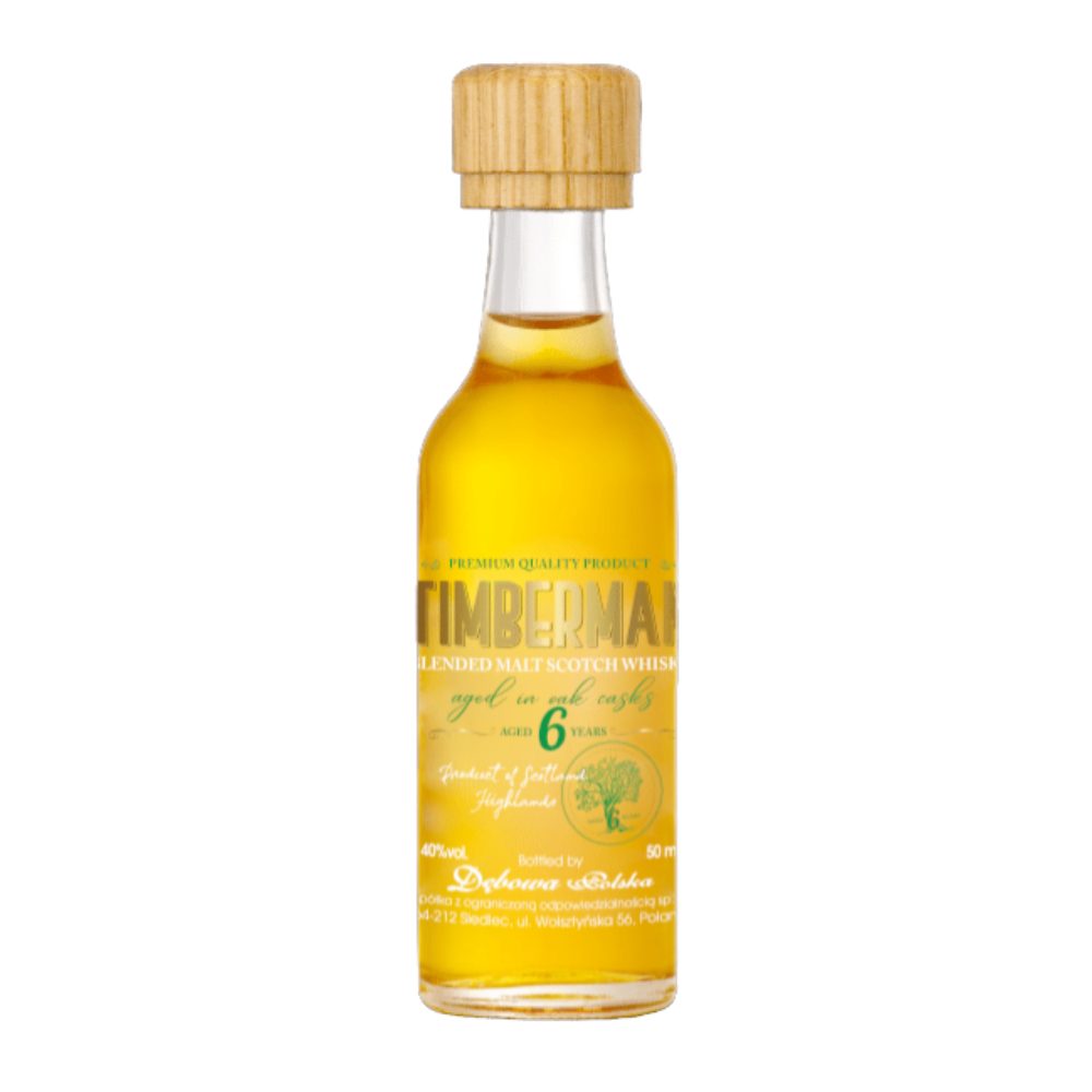 Whisky Timberman 6YO  40% 50 ml