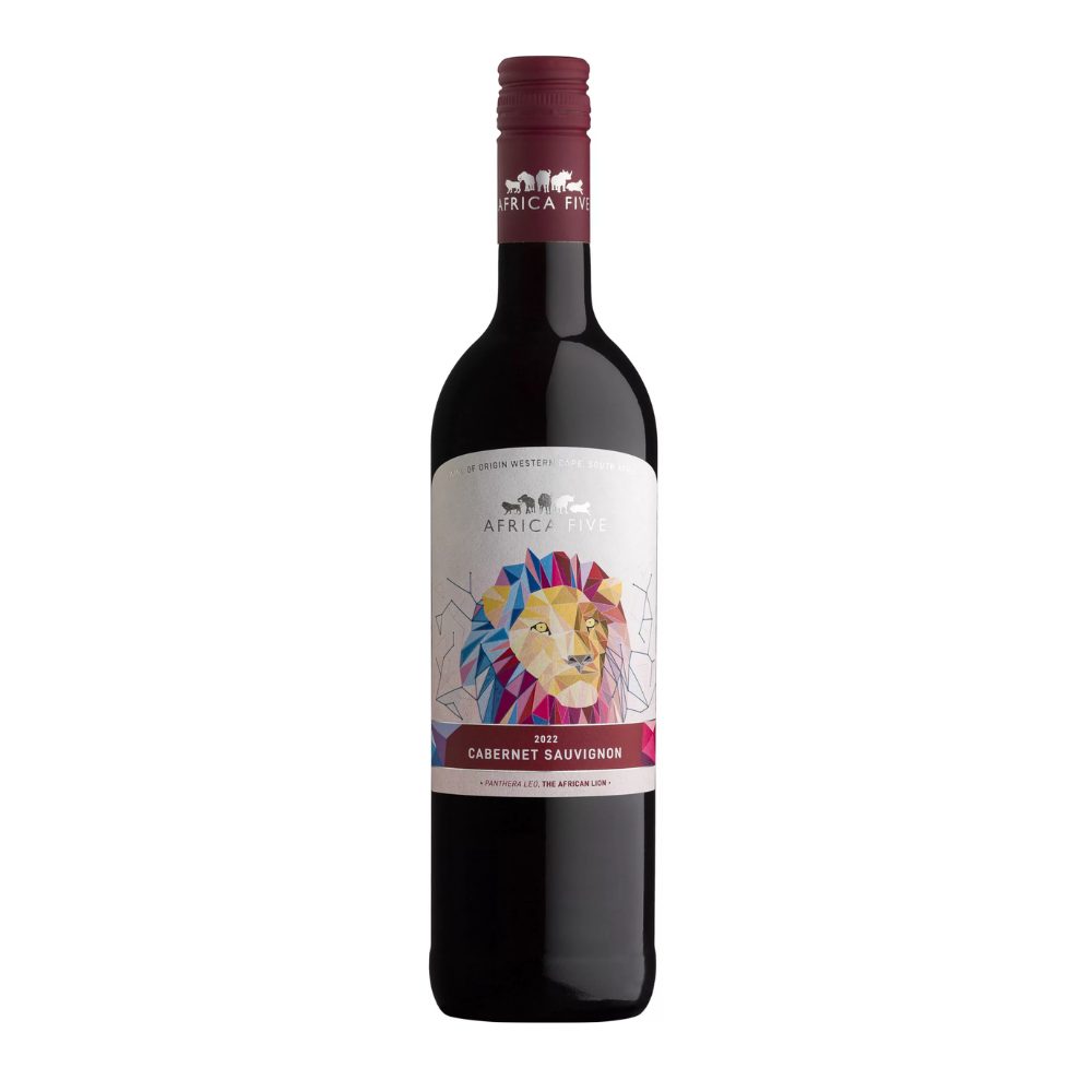 Wino  African Five Cabernet Sauvignon 14% czerwone wytrawne 750 ml
