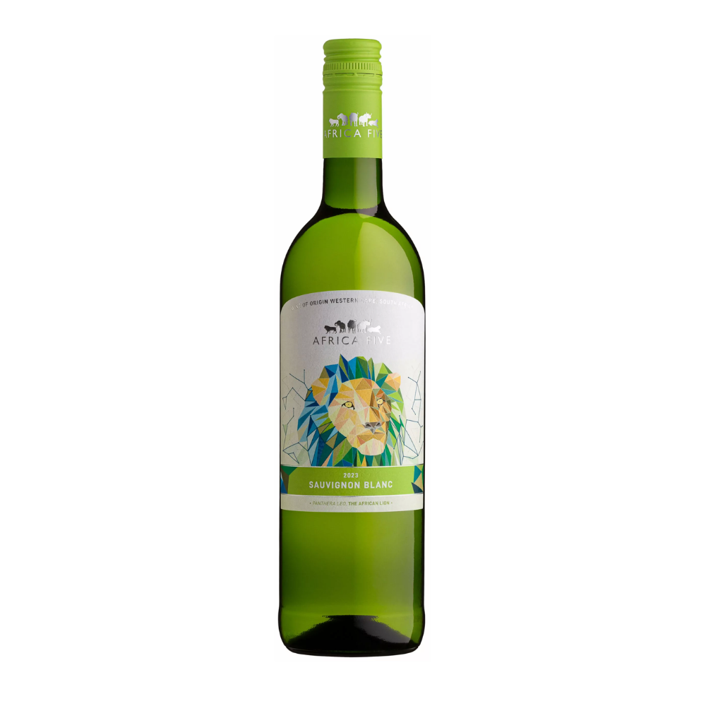 Wino African Five Sauvignon Blanc 12% białe wytrawne 750 ml