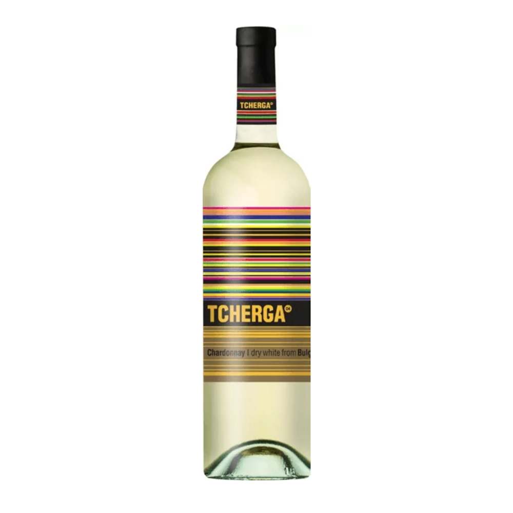 Wino Tcherga Chardonnay 12% białe wytrawne 750 ml