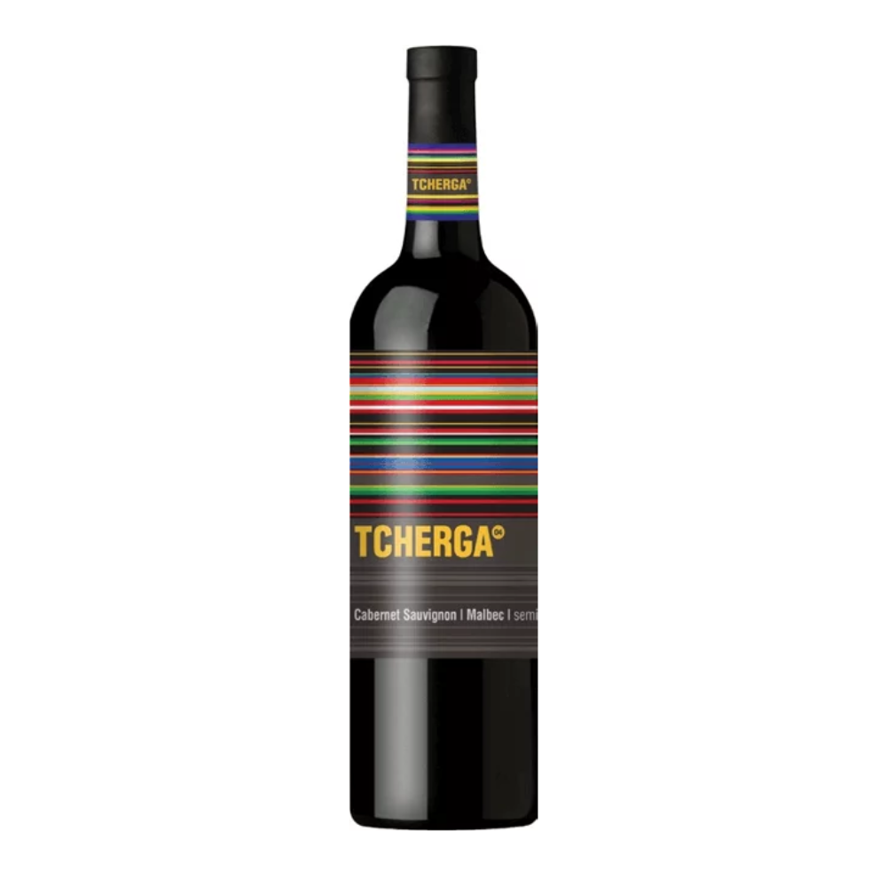 Wino Tcherga Cabernet Sauvignon & Malbec 12,5 % czerwone półwytrawne 750 ml