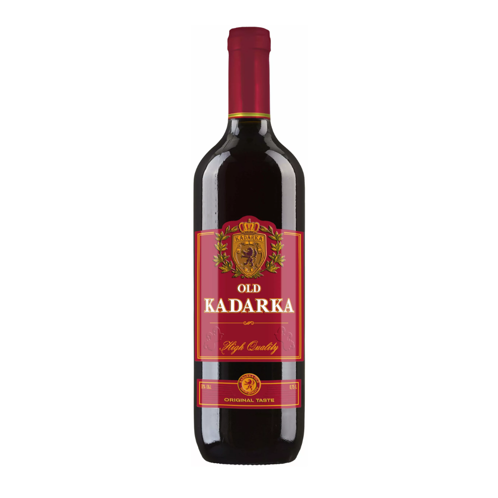 Wino Old Kadarka 11% czerwone półsłodkie 750 ml