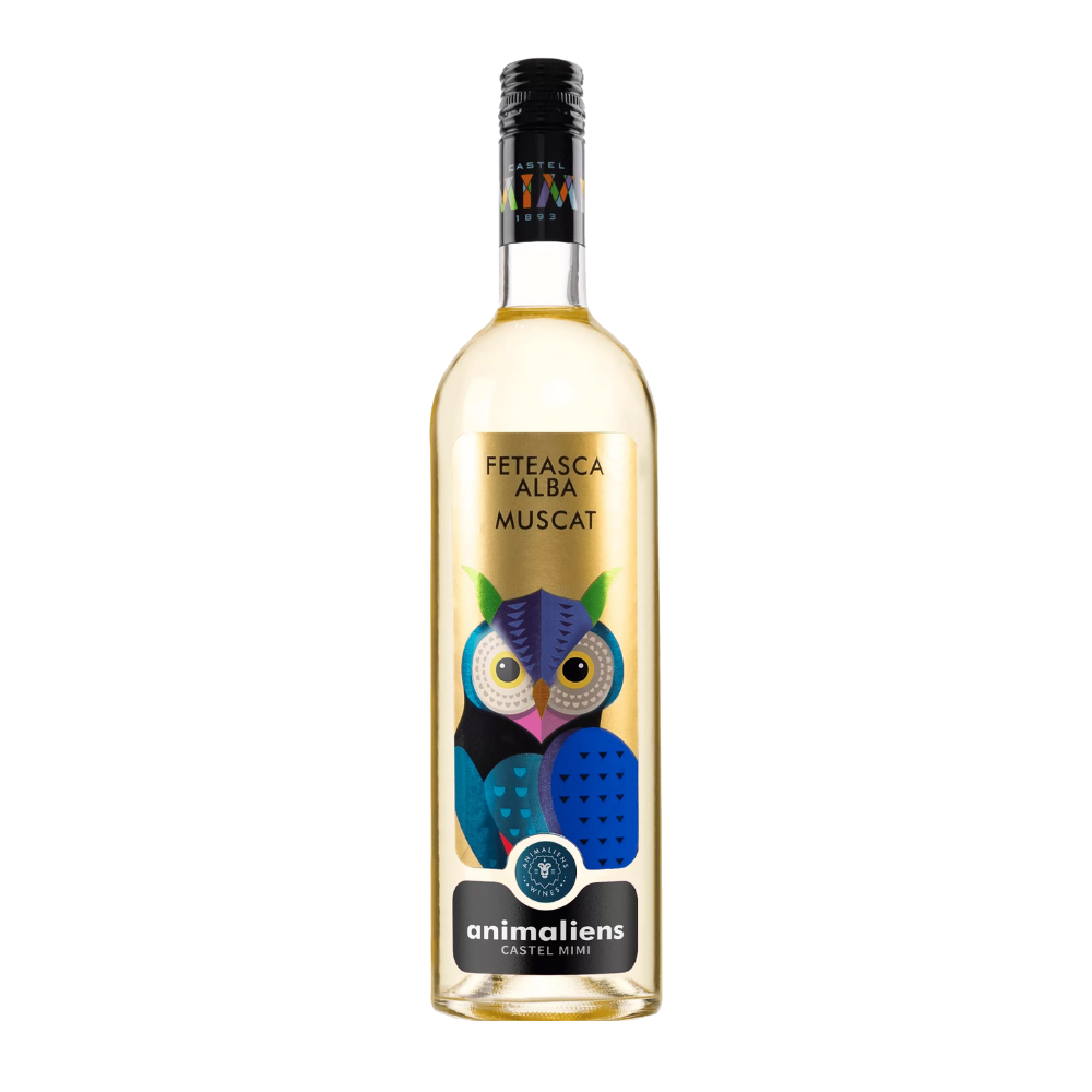 Wino Animaliens Feteasca Alba Muscat 13% białe wytrawne 750 ml