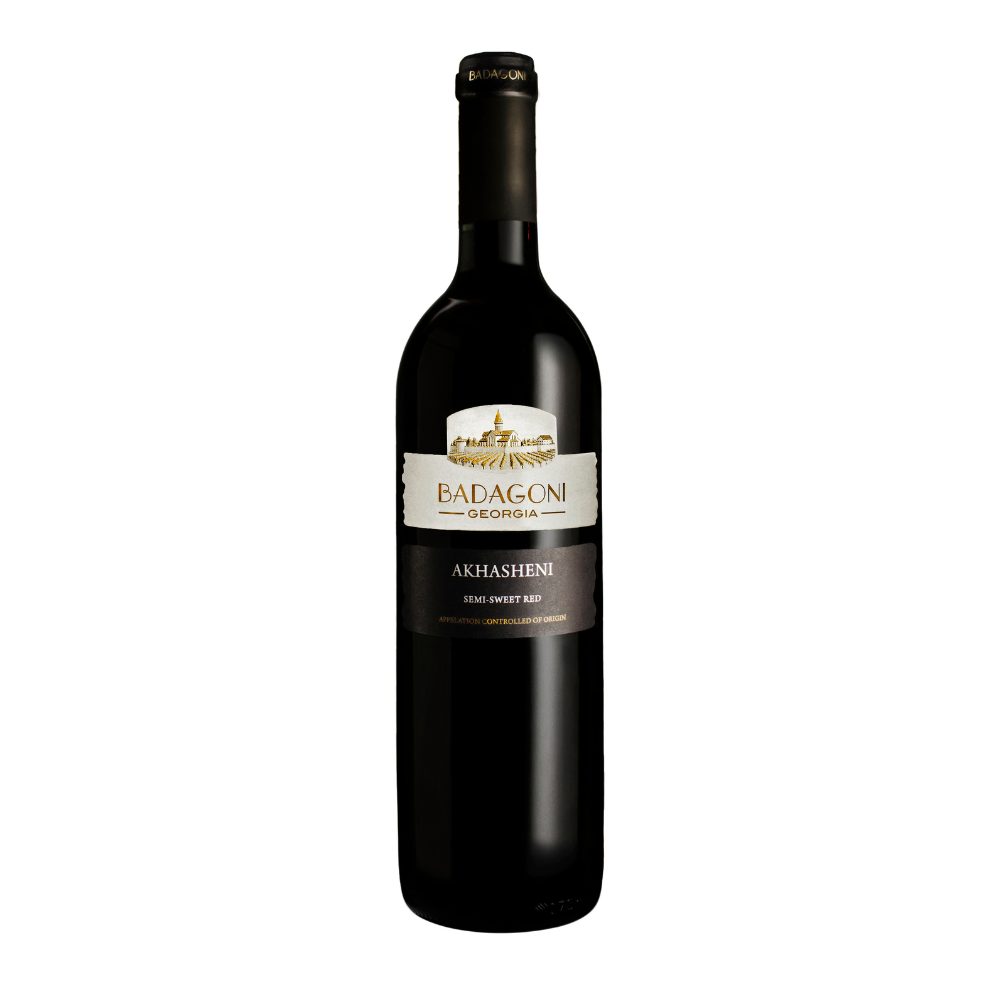 Wino Badagoni Akhasheni 13% czerwone półsłodkie 750 ml
