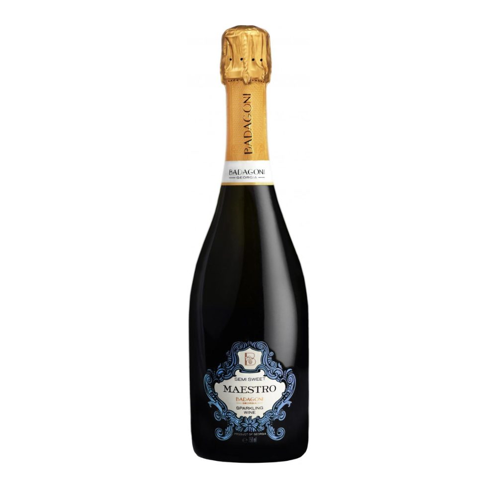 Wino Badagoni Maestro Semi-sweet Sparkling 11% białe półsłodkie 750 ml