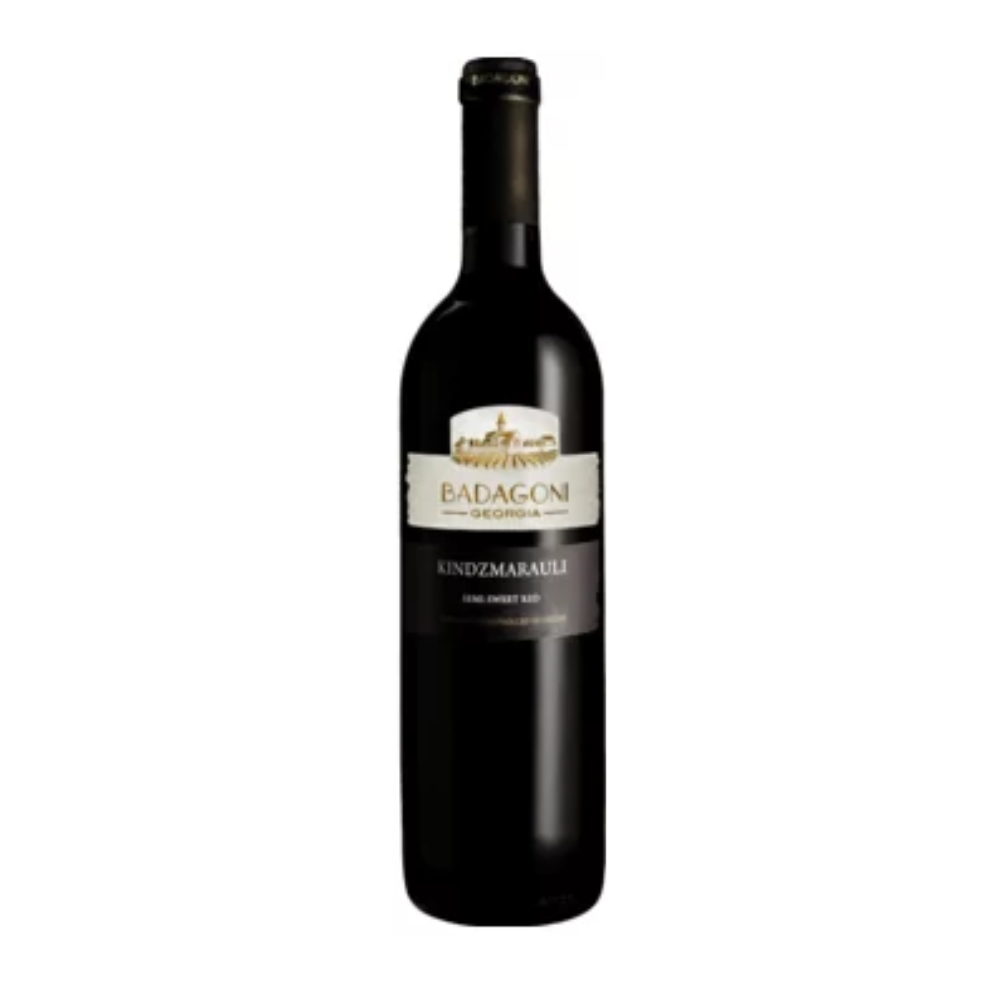 Wino Badagoni Kindzmarauli Red 10,5% czerwone półsłodkie 750 ml