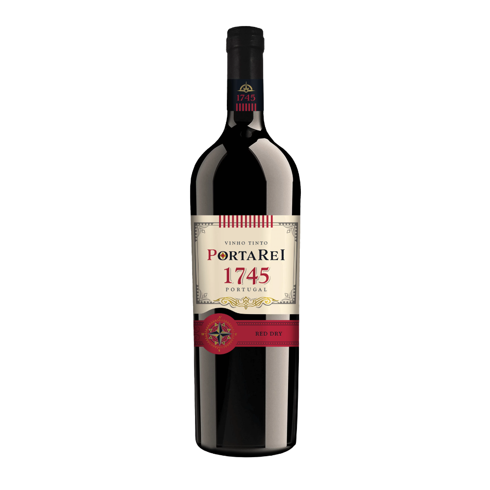 Wino PortaRei 1745 Red Dry 13,5% czerwone wytrawne 750 ml
