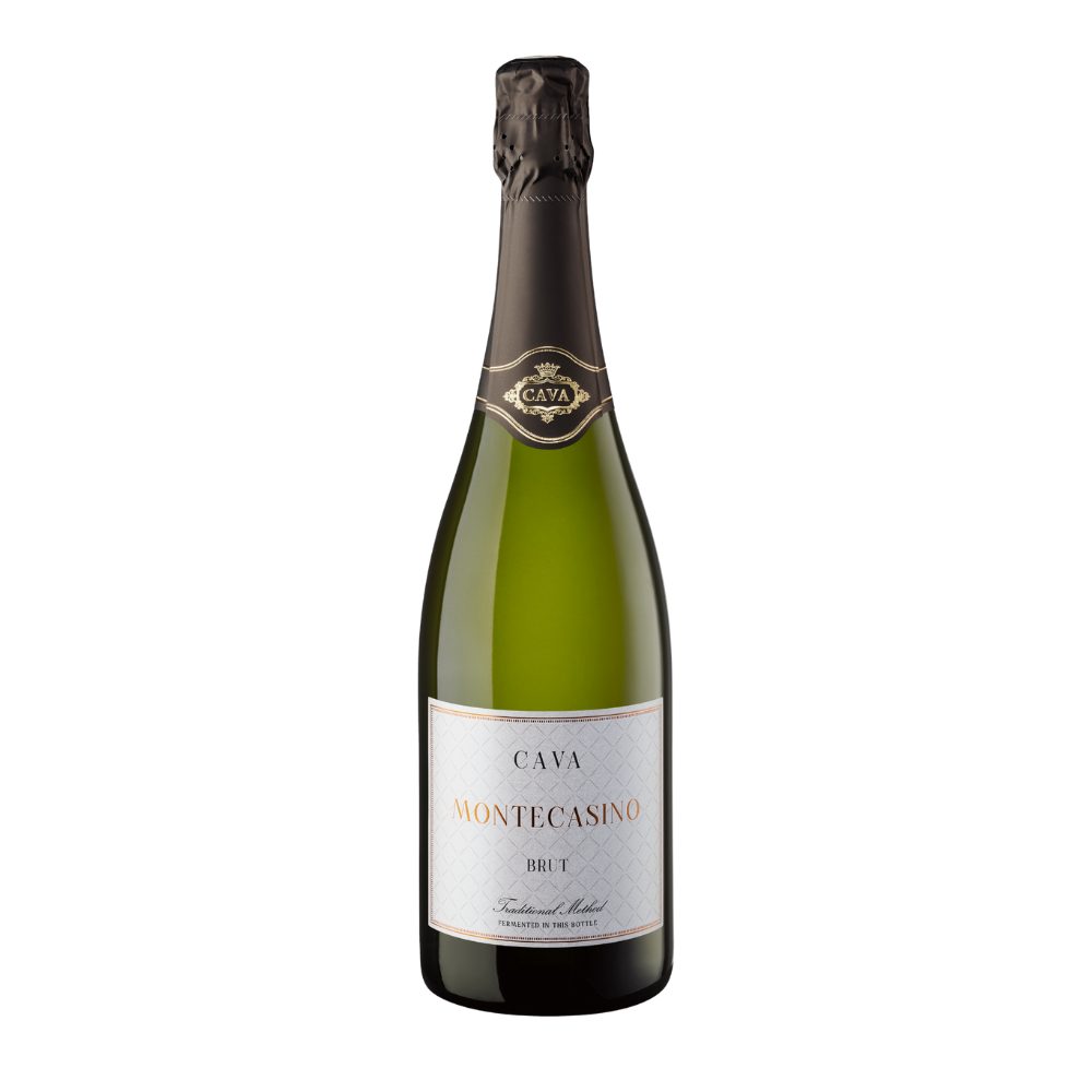 Wino Montecasino Cava White Brut 11,5% białe wytrawne 750 ml