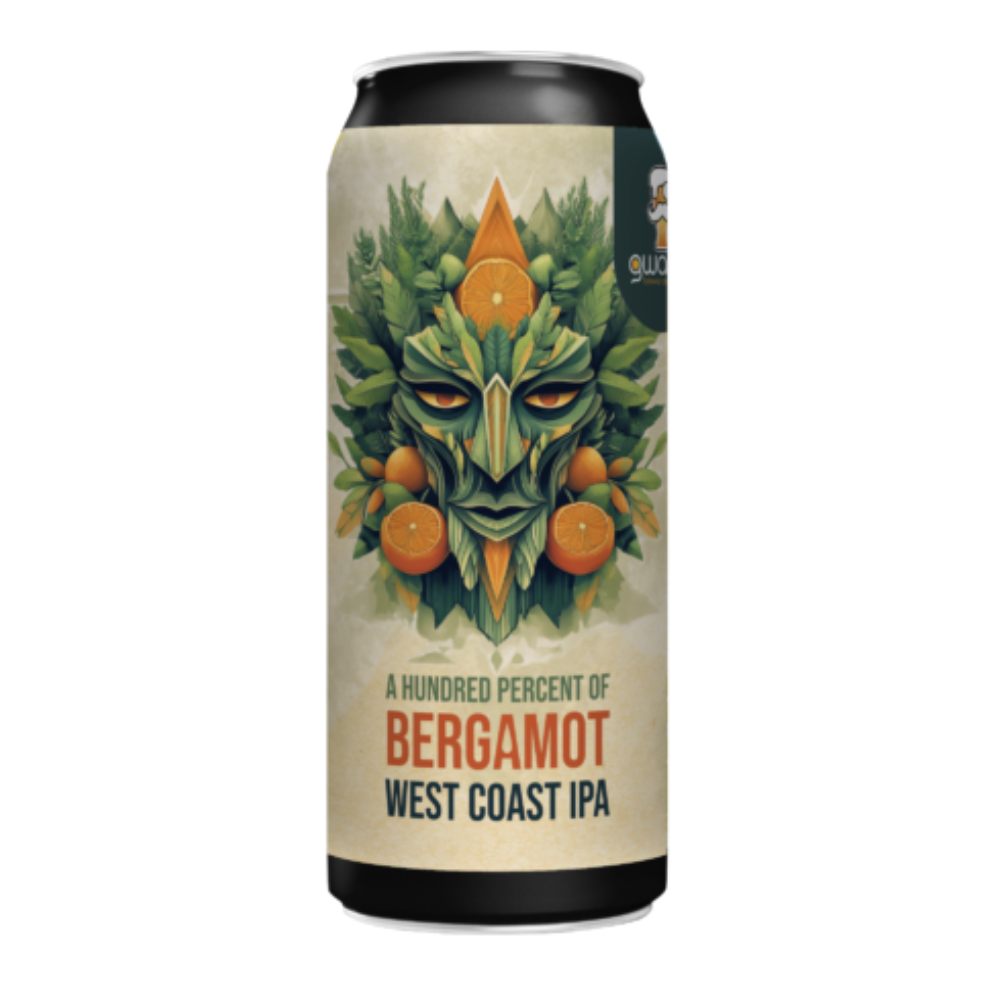 Piwo Gwarek A Hundred Percent Of... Bergamot 7% 500 ml Puszka