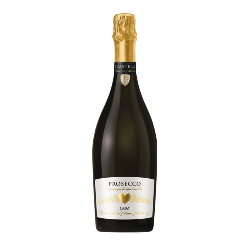 Wino musujące I Castelli Romeo & Giulietta Prosecco DOC 11% białe wytrawne 750 ml