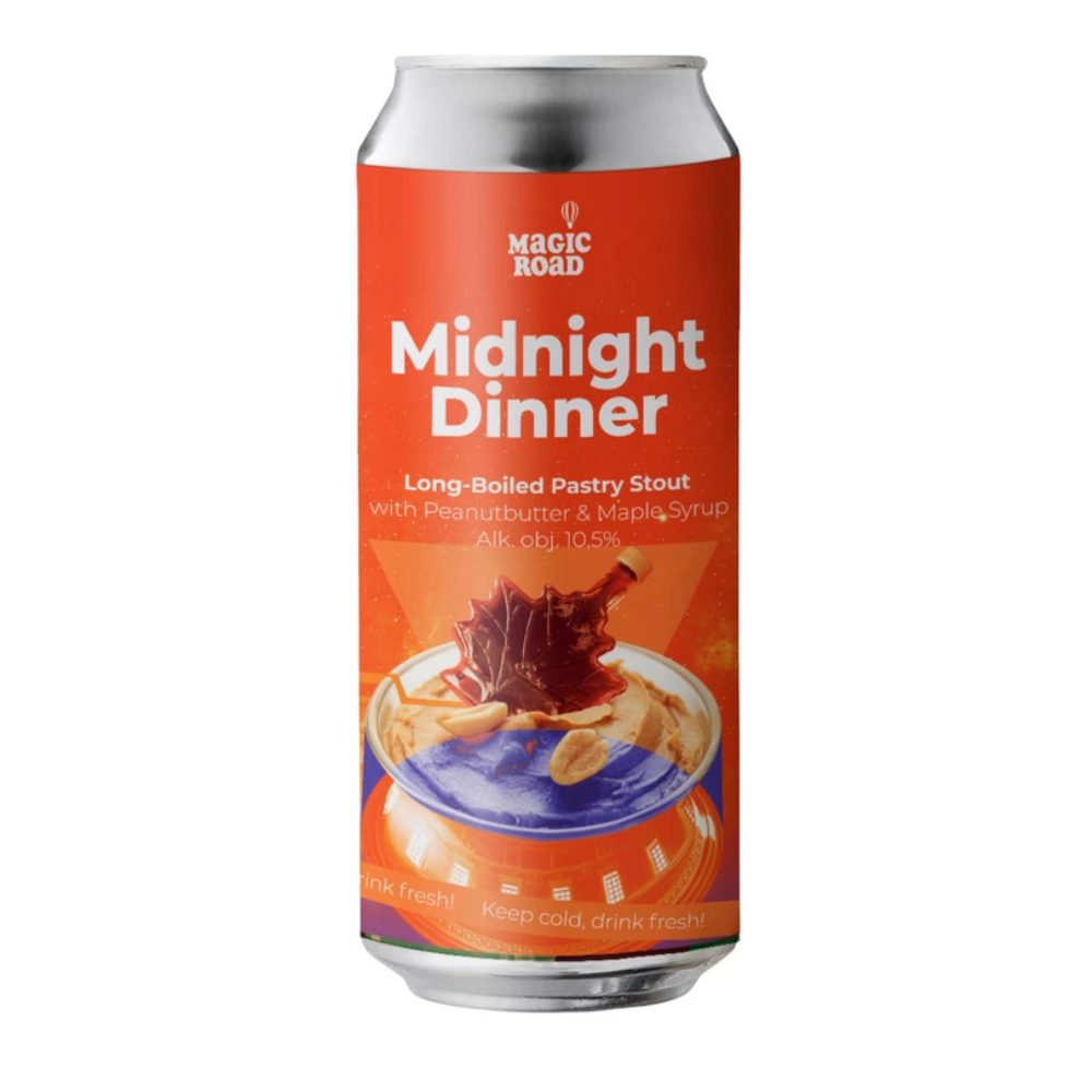 Piwo Magic Road Midnight Dinner 10,5% 440 ml puszka