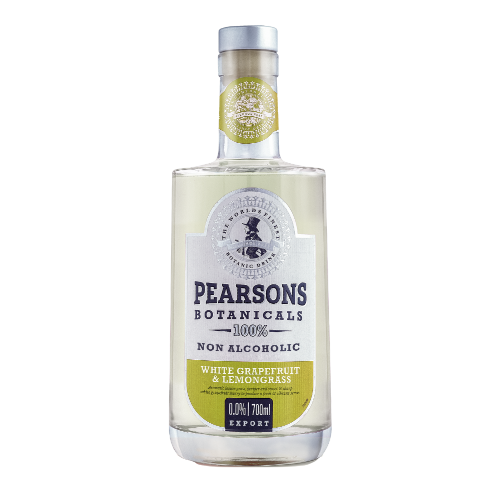 Gin Pearsons Botanicals White Grapefruit & Lemongrass 0%