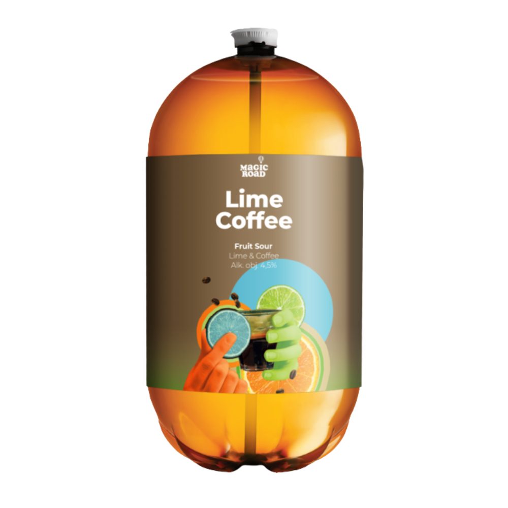 Piwo Magic Road Lime Coffee 4,5% 30 l keg pet
