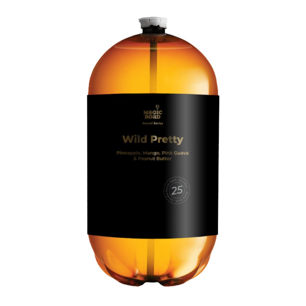 Piwo Magic Road Wild Pretty Pineapple, Mango, Pink Guava & Peanut Butter 5% 20 l keg pet