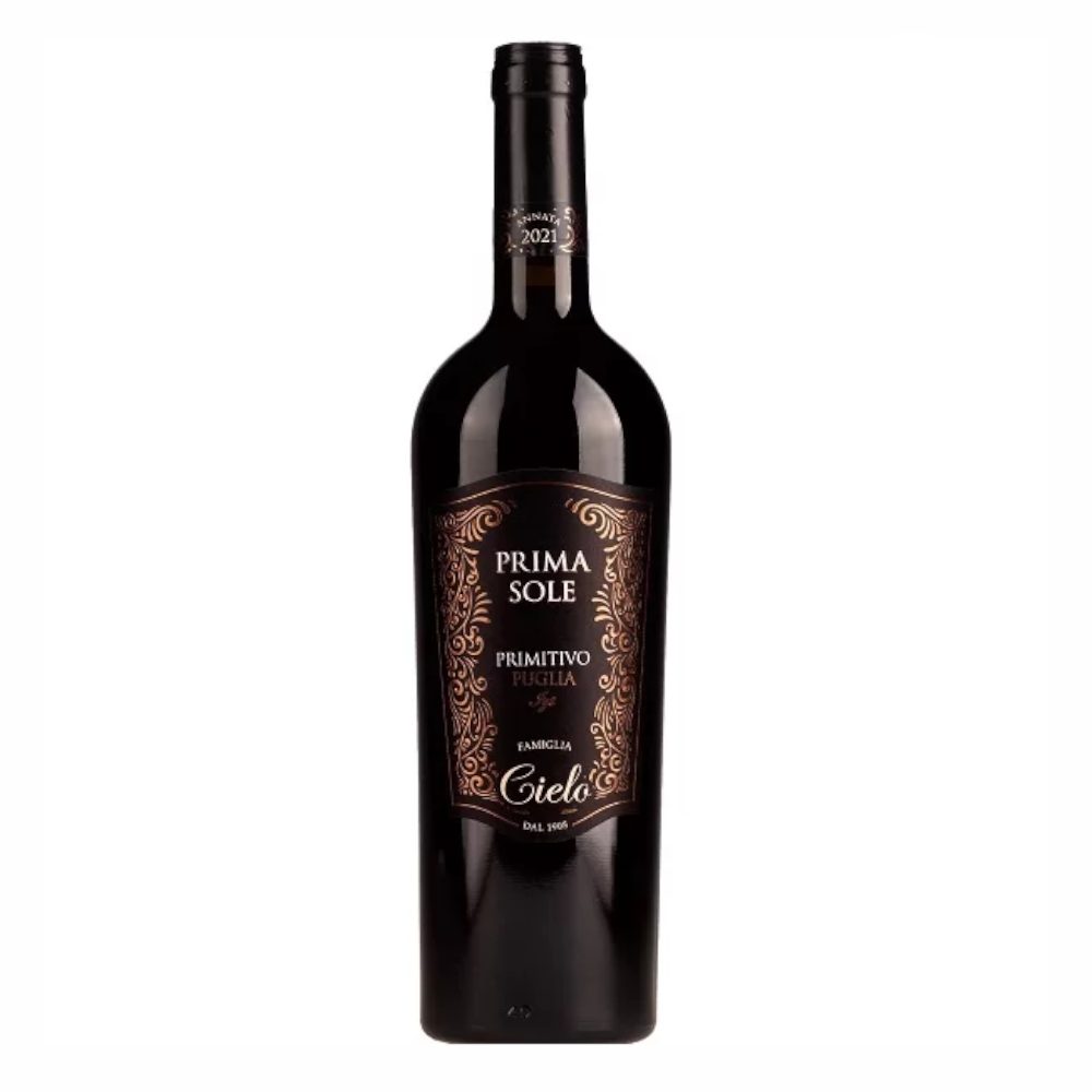 Cielo Primasole primitivo Puglia IGT 13,5% czerwone półwytrawne 750 ml
