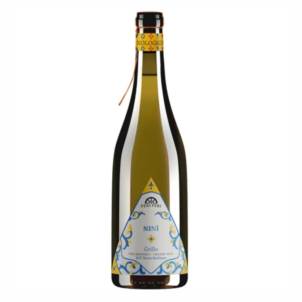 Wino Peri Peri Grillo Nini IGT Biologico 12% białe wytrawne 750 ml