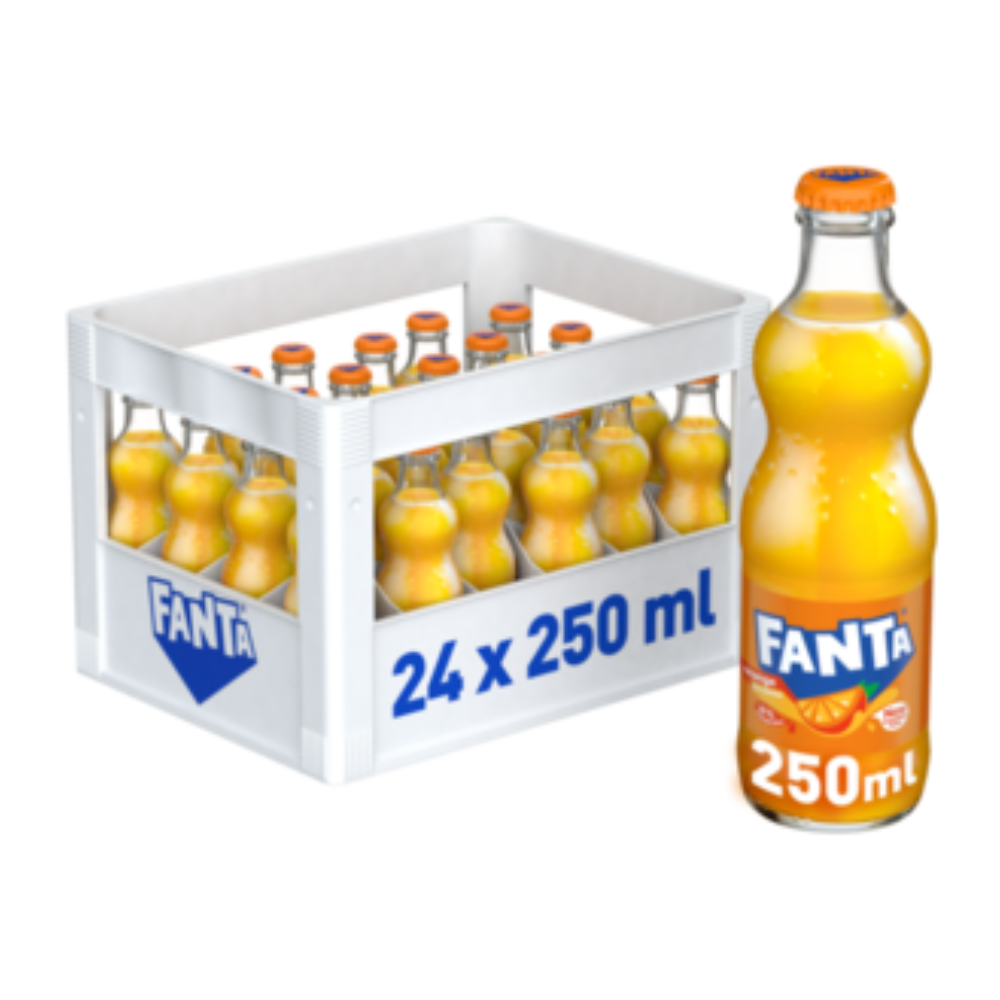 Napój Fanta pomarańczowa 24 x 250 ml