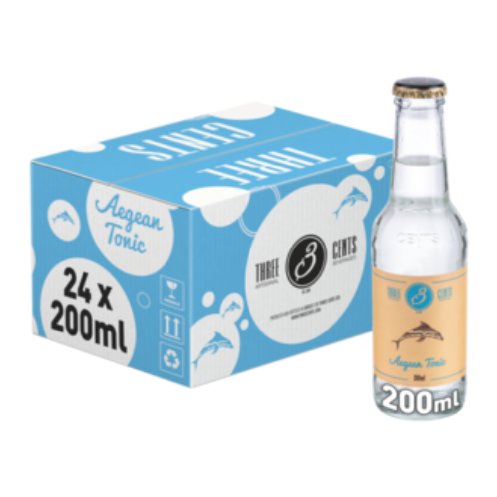 Tonik Three Cents Aegean Tonic 24 x 200 ml