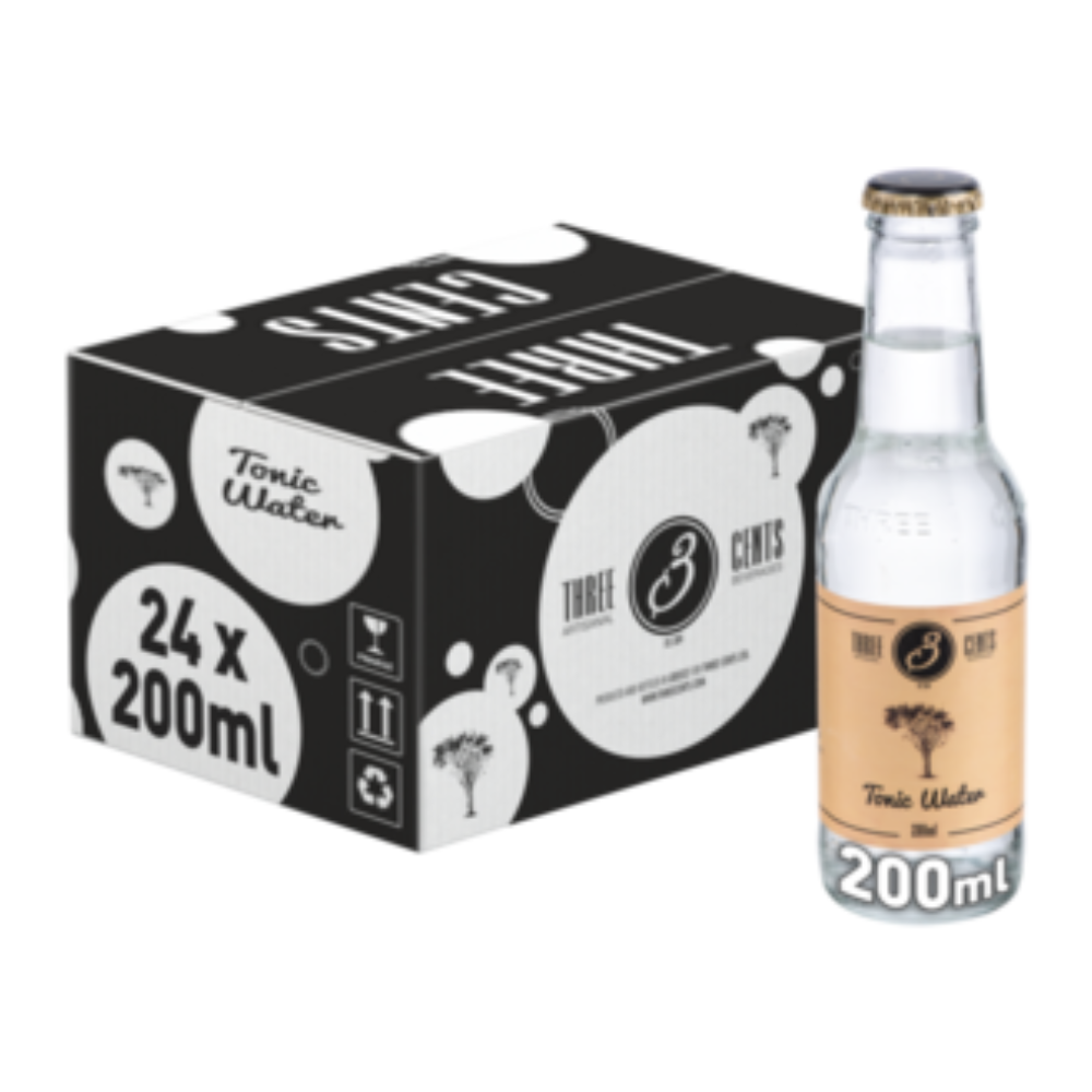 Tonik Three Cents Tonic Water 24 x 200 ml