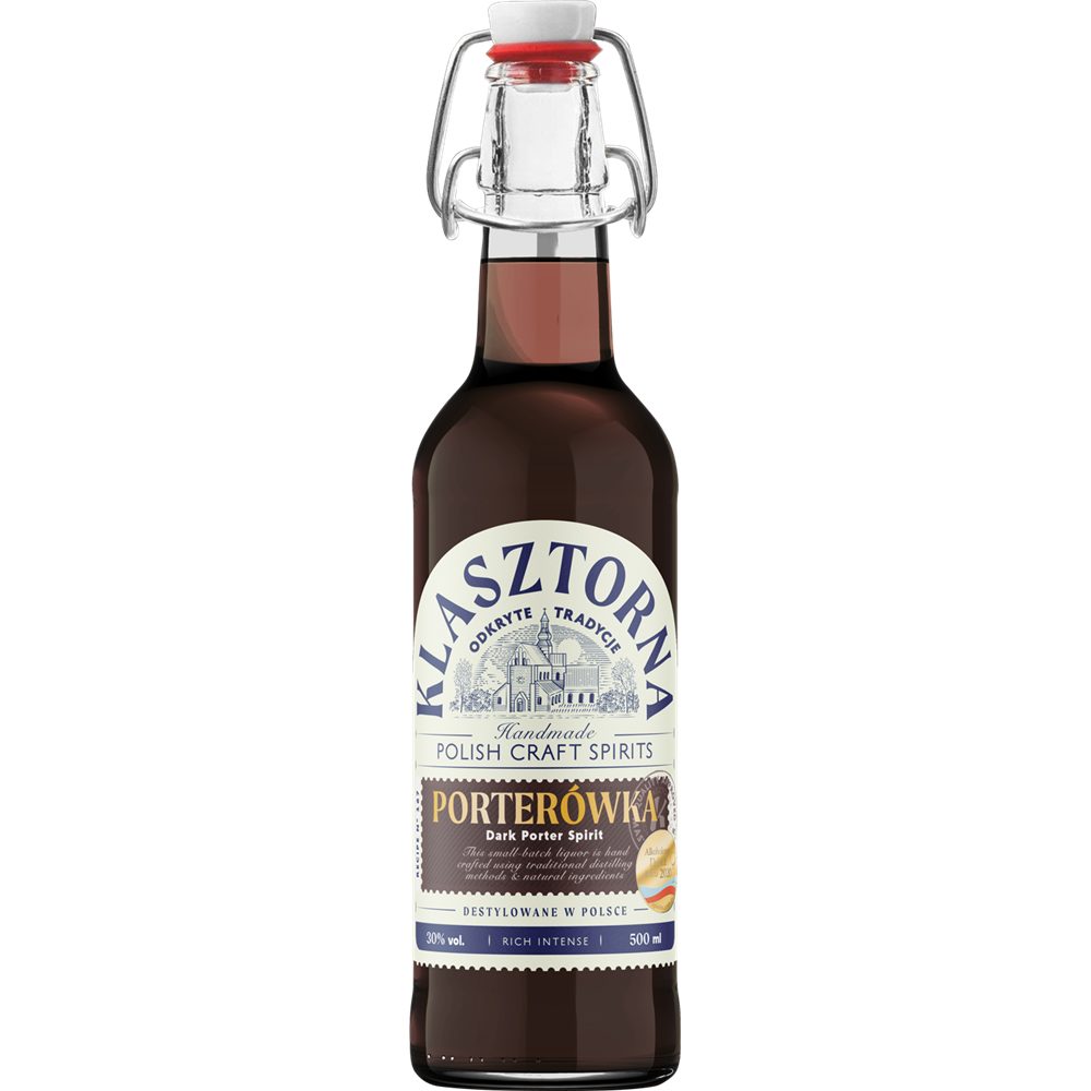 Wódka Klasztorna Porterówka 30% 500 ml
