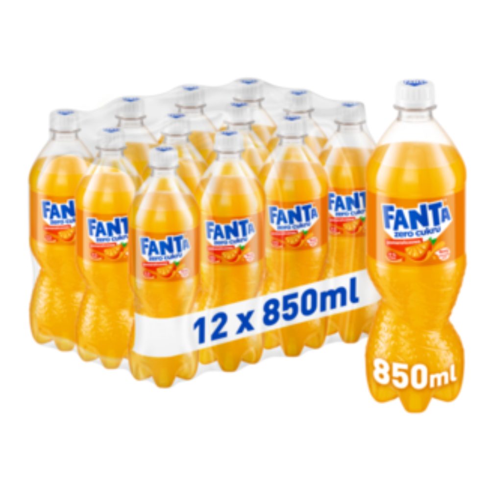 Napój Fanta Orange Zero 12 x 850 ml DRS