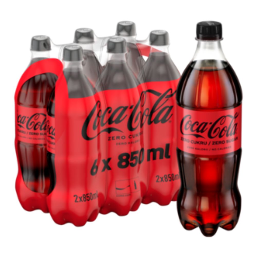 Napój Coca Cola Zero 6 x 850 ml