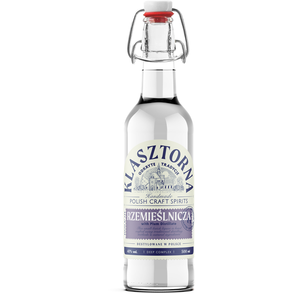 Wódka Klasztorna Rzemieślnicza 40% 500 ml